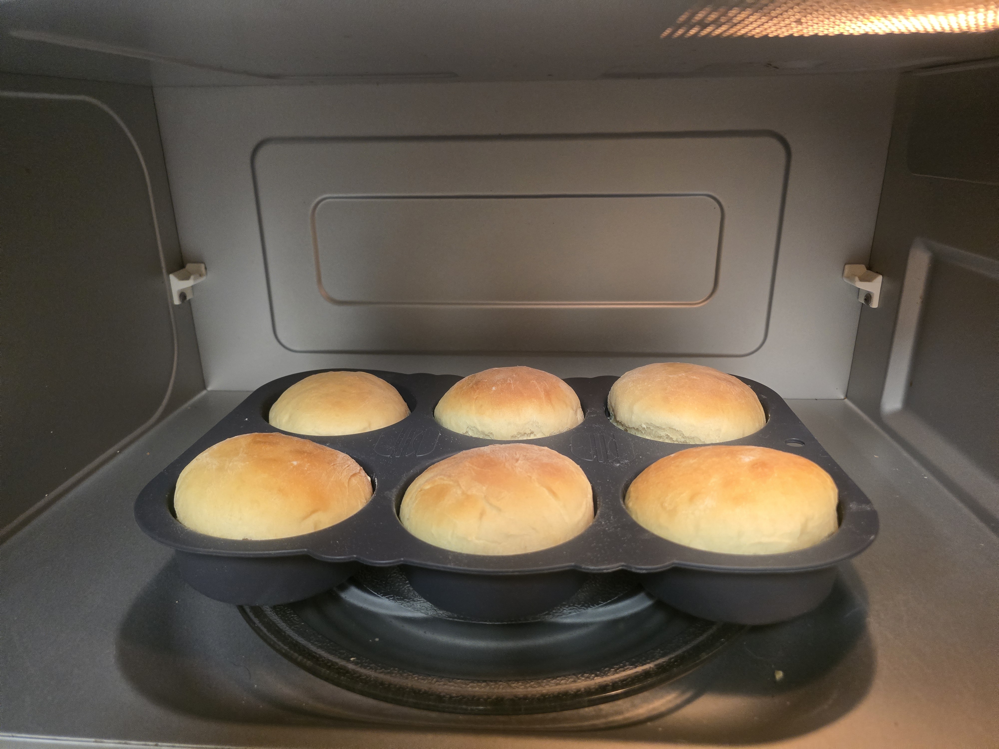 1st attempt at homemade hamburger buns!