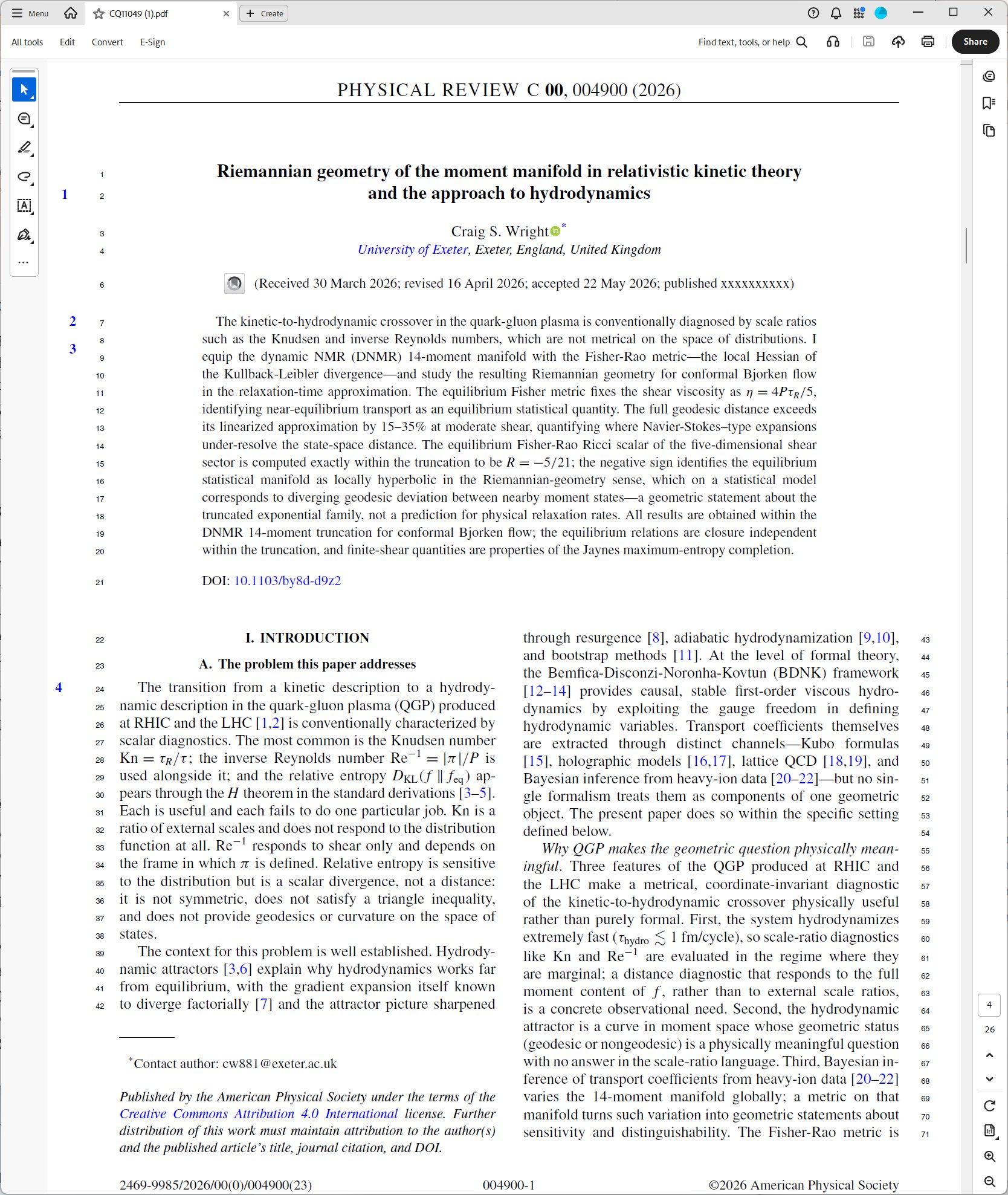 Another day and another set of proofs to review...