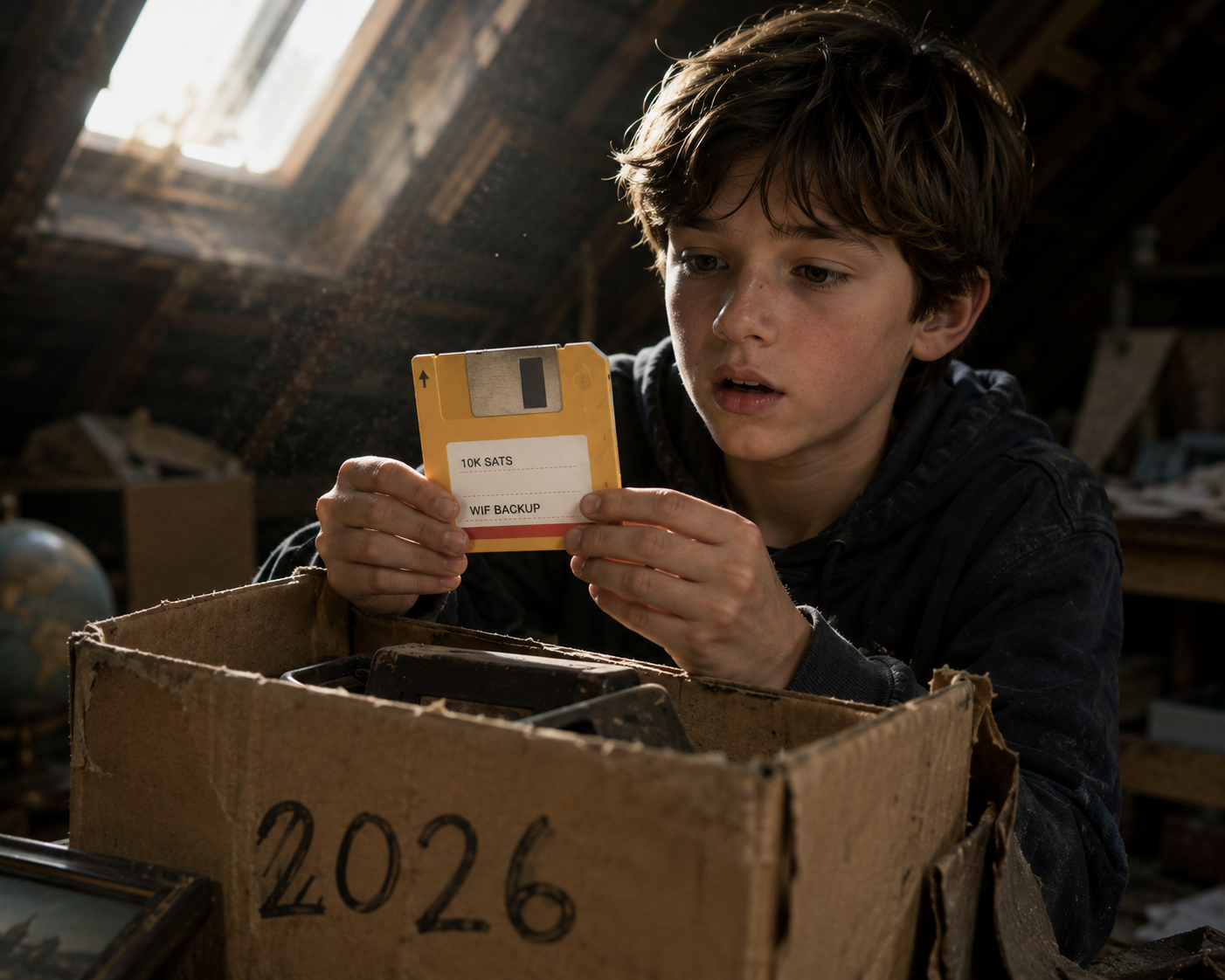 Little Johnny had always loved exploring his great grandfather's old house. Every school holiday, h…