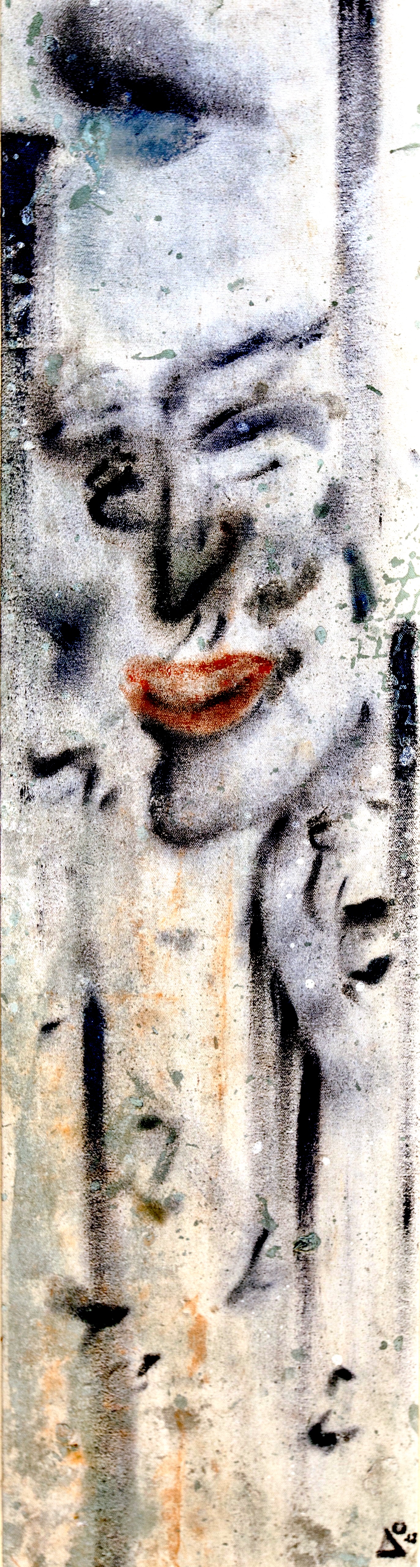 WuDew.  ArsTruly original.  Acrylic on canvas.  Private collection.