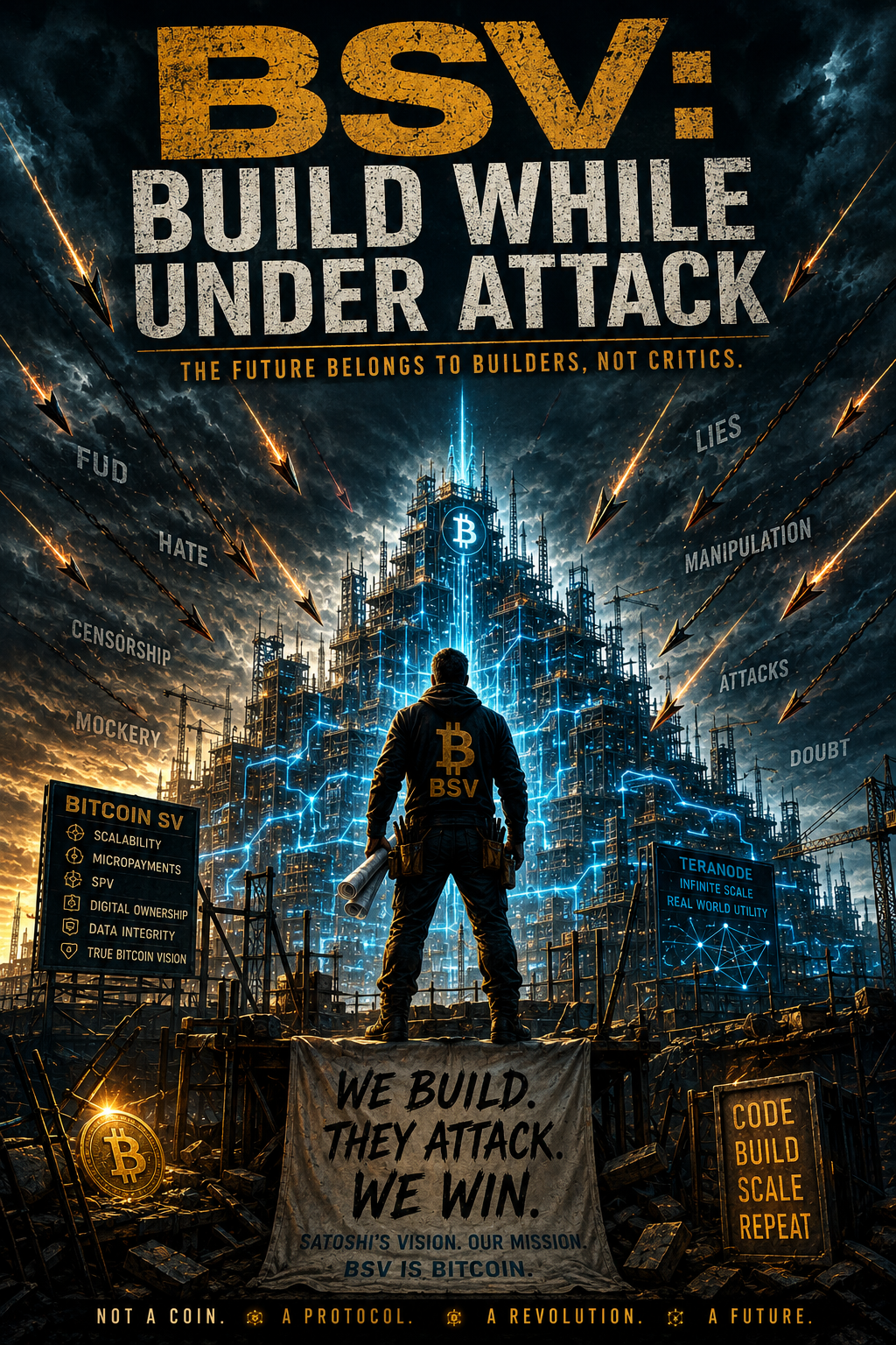 BSV: BUILD WHILE UNDER ATTACK
The Most Dangerous Builders Are The Ones Who Refuse To Quit
Opening H…