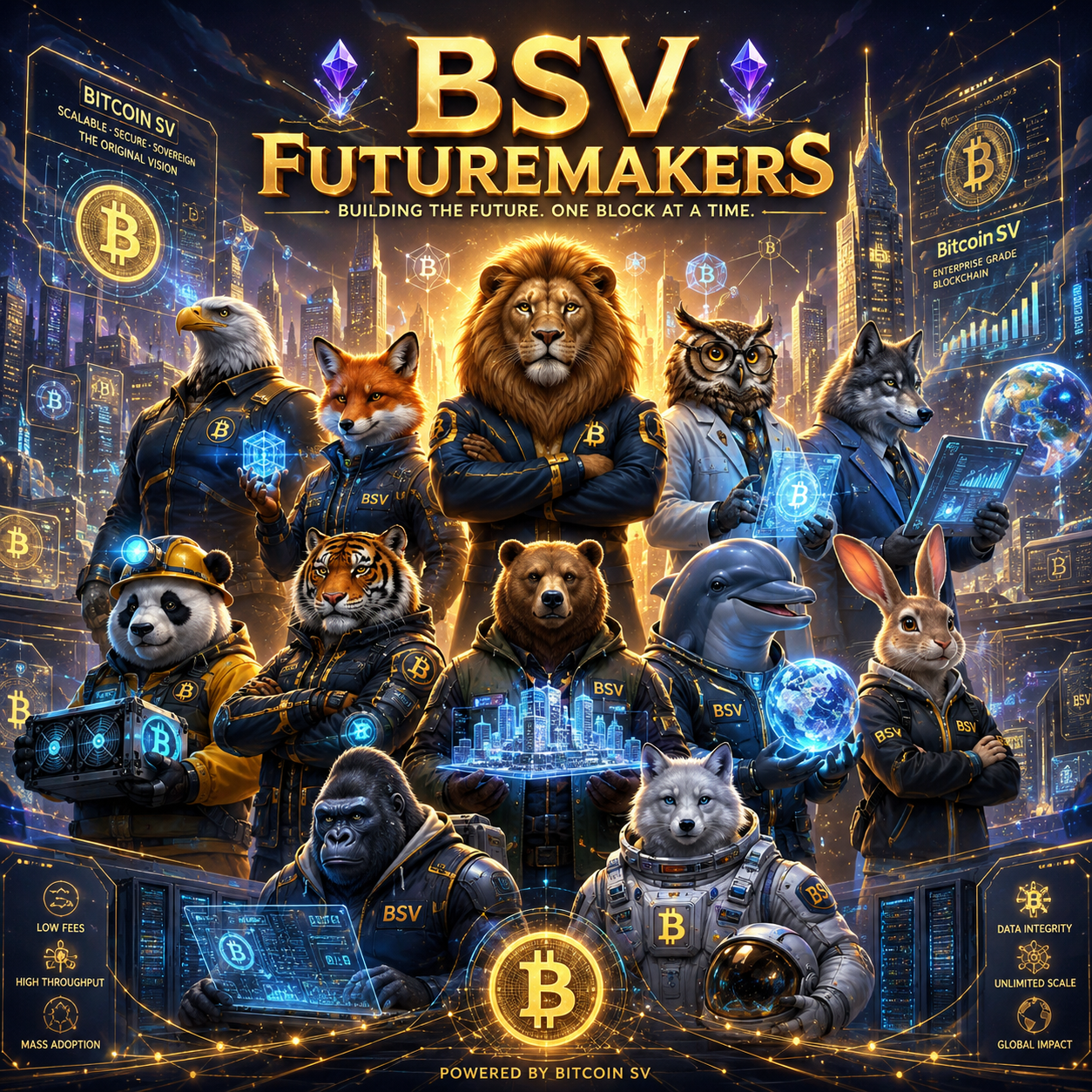 🔮 BSV Futuremakers 🔮

👇Choose the items you like. 1 BSV every item.

🚀Send the payment to this addr…