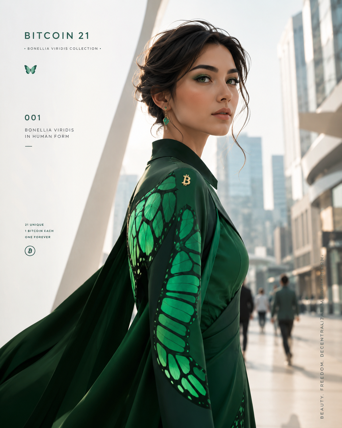 🚨 AUCTION LIVE 🚨
🌿 BITCOIN 21 #001 — BONELLIA VIRIDIS A Beautiful Bonellia Viridis in Human Form
A …