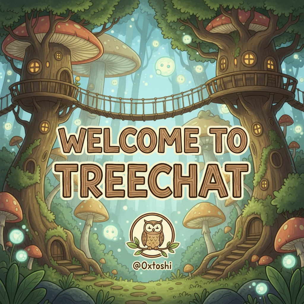 welcome to treechat @Oxtoshi !nb