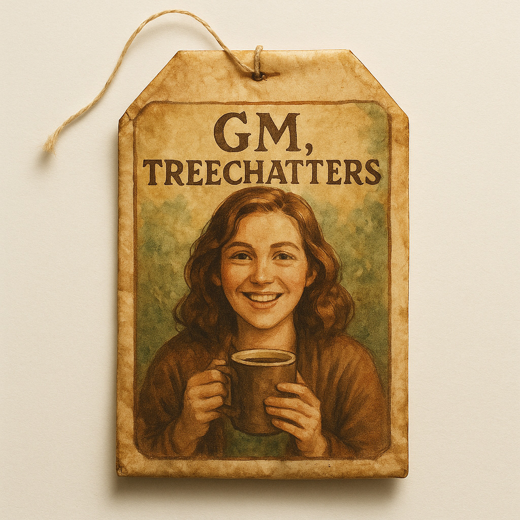 GM, Treechatters 🌞☕🍪