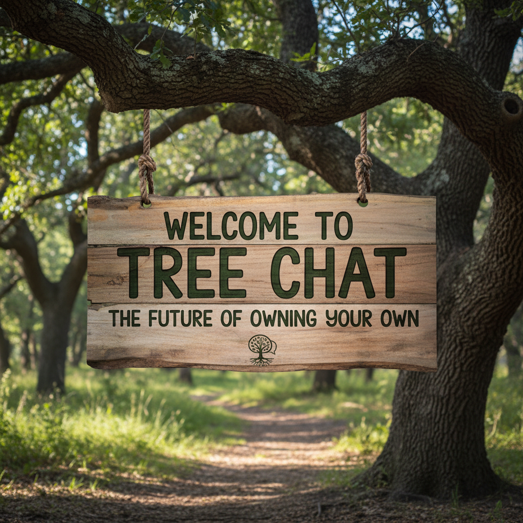 !nb welcome to tree chat the future of owning your own