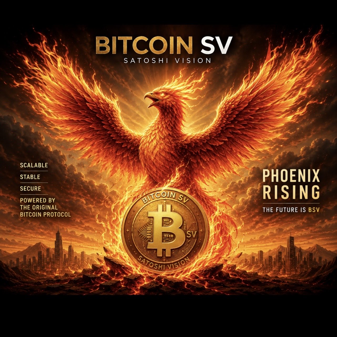 The Rise of BSV is coming and nothing you can do to stop it!!!