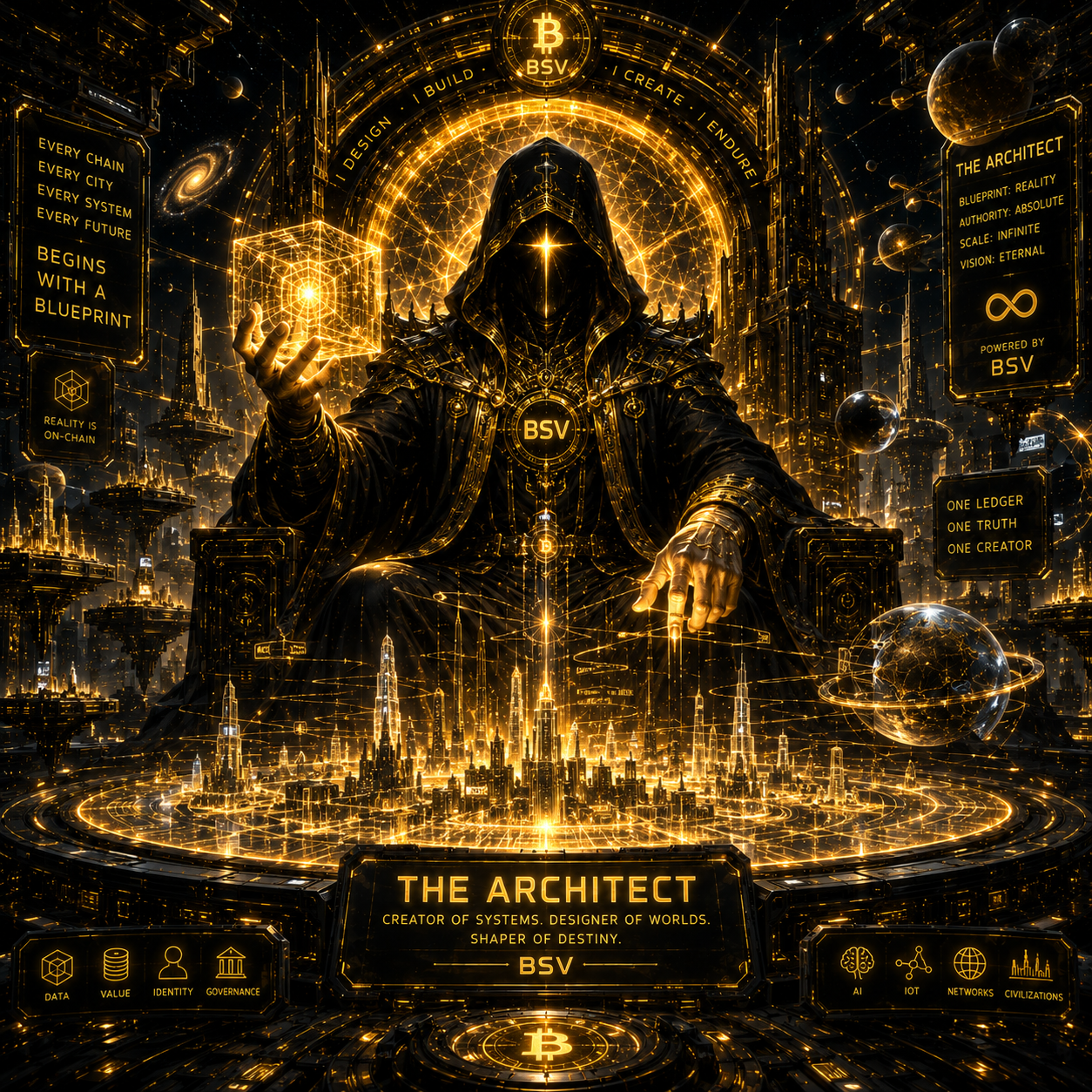 👑 THE CREATOR HAS APPEARED 👑
🧠 THE ARCHITECT
1/1 NFT — NOW LIVE

Before the cities...
Before the sy…