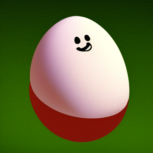 !sd2 a cartoon egg