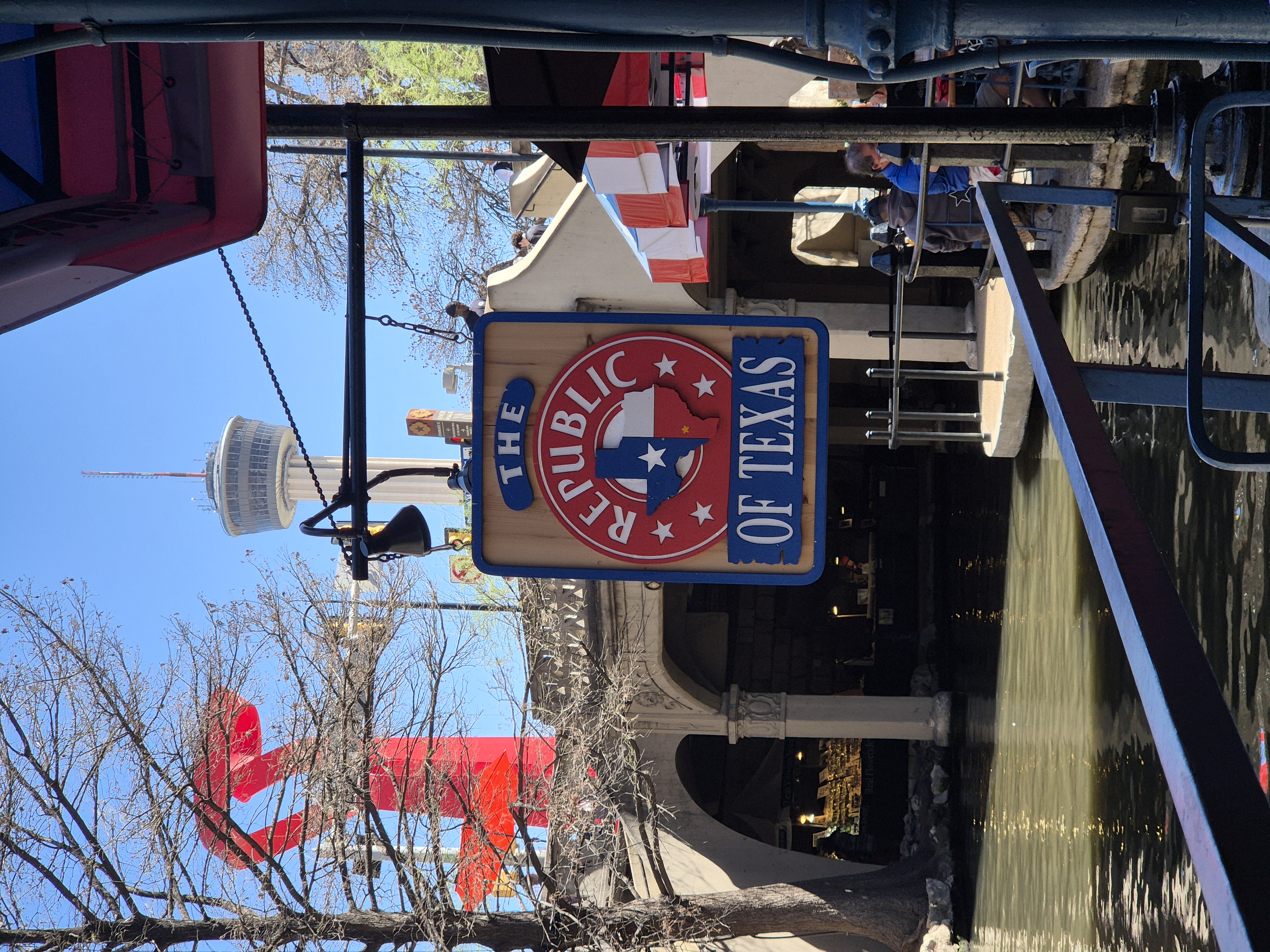Today at San Antonio river walk.