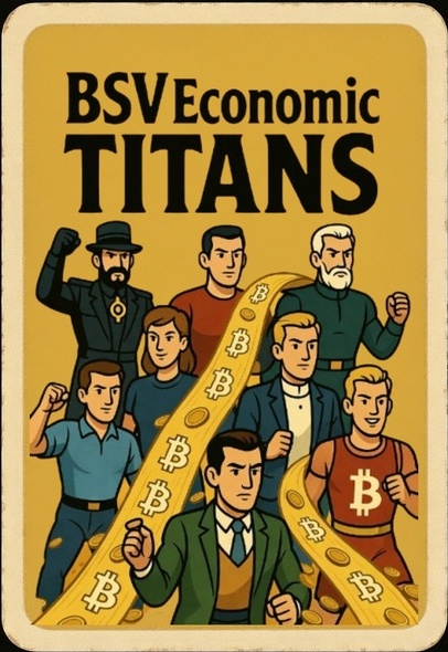 I've created the BSV Economic Titans card collection. It wasn't easy, haha... Here's the link so yo…