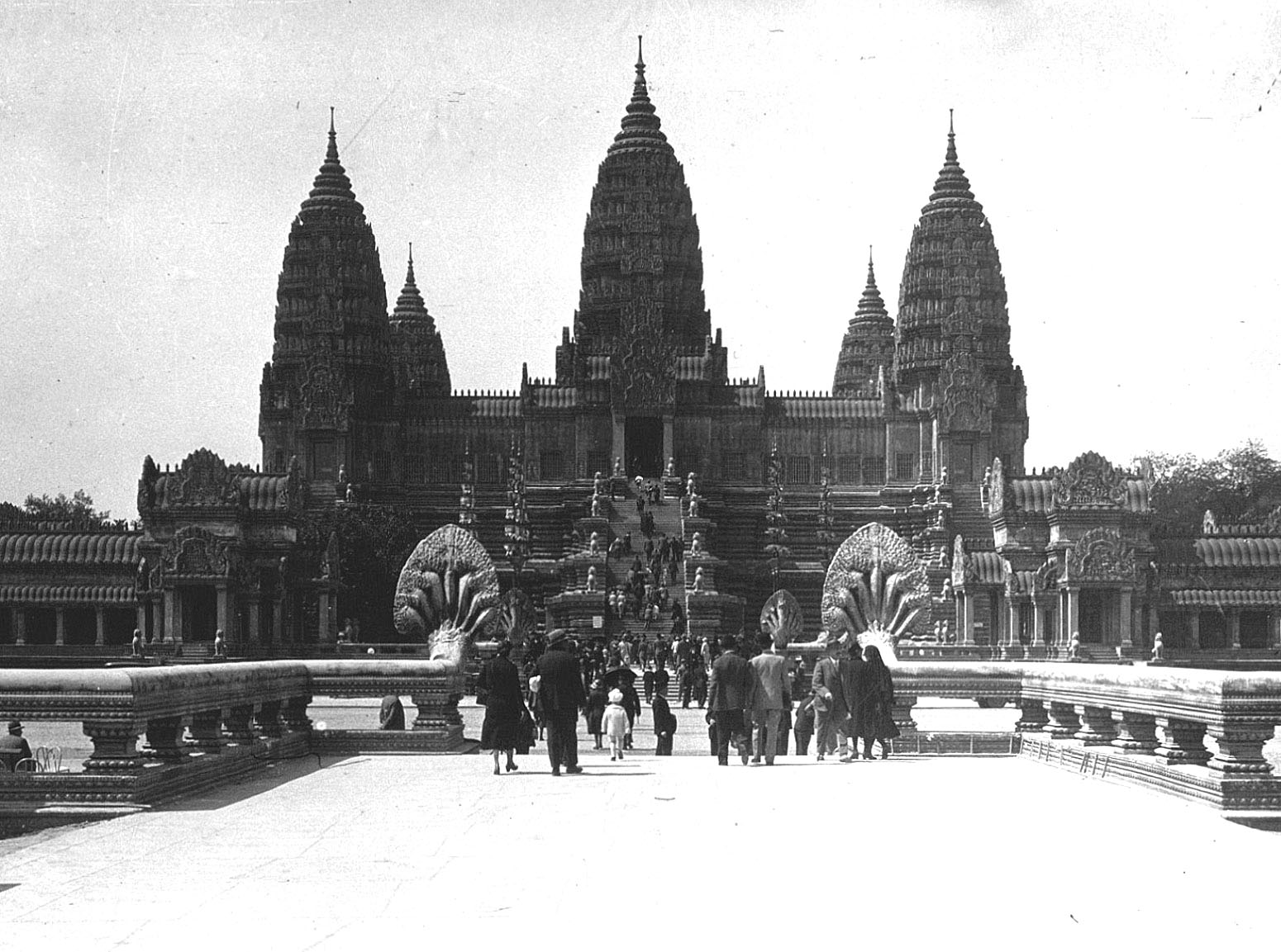 This is a gigantic 'Buddhist temple' (a perfect replica of Angkor Wat in Cambodia we're told) and i…