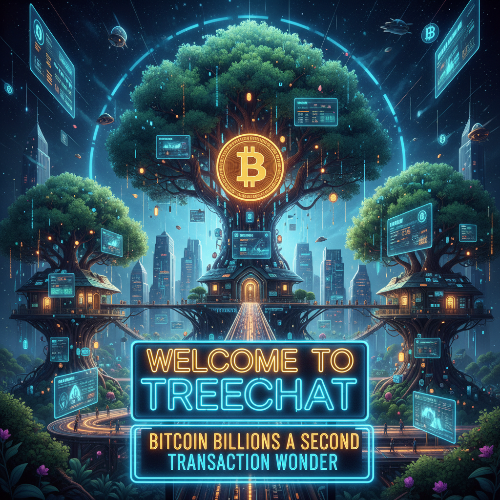 Welcome to treechat Bitcoin billions a second transaction wonder.!nb