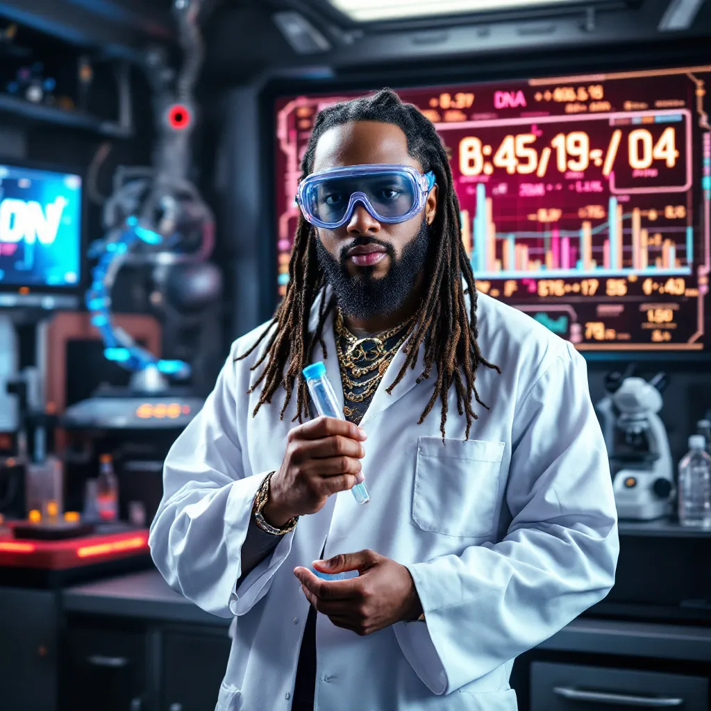 he was ahead of hit time !flux Lil Jon scientist