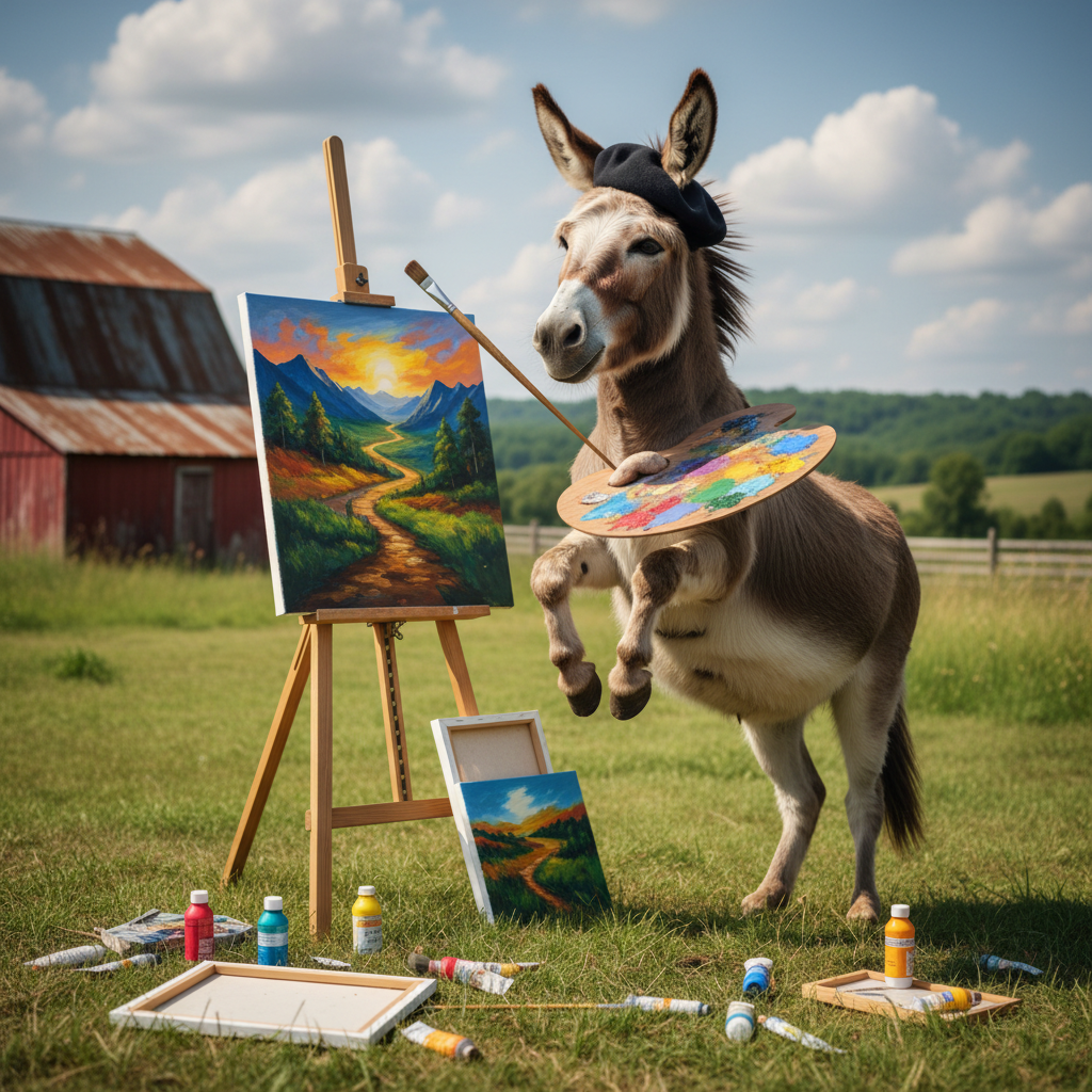 Show me your Art donkey !nb