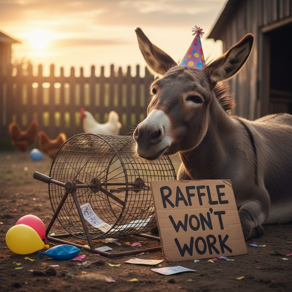 !nb raffle won't work. donkey 😌
