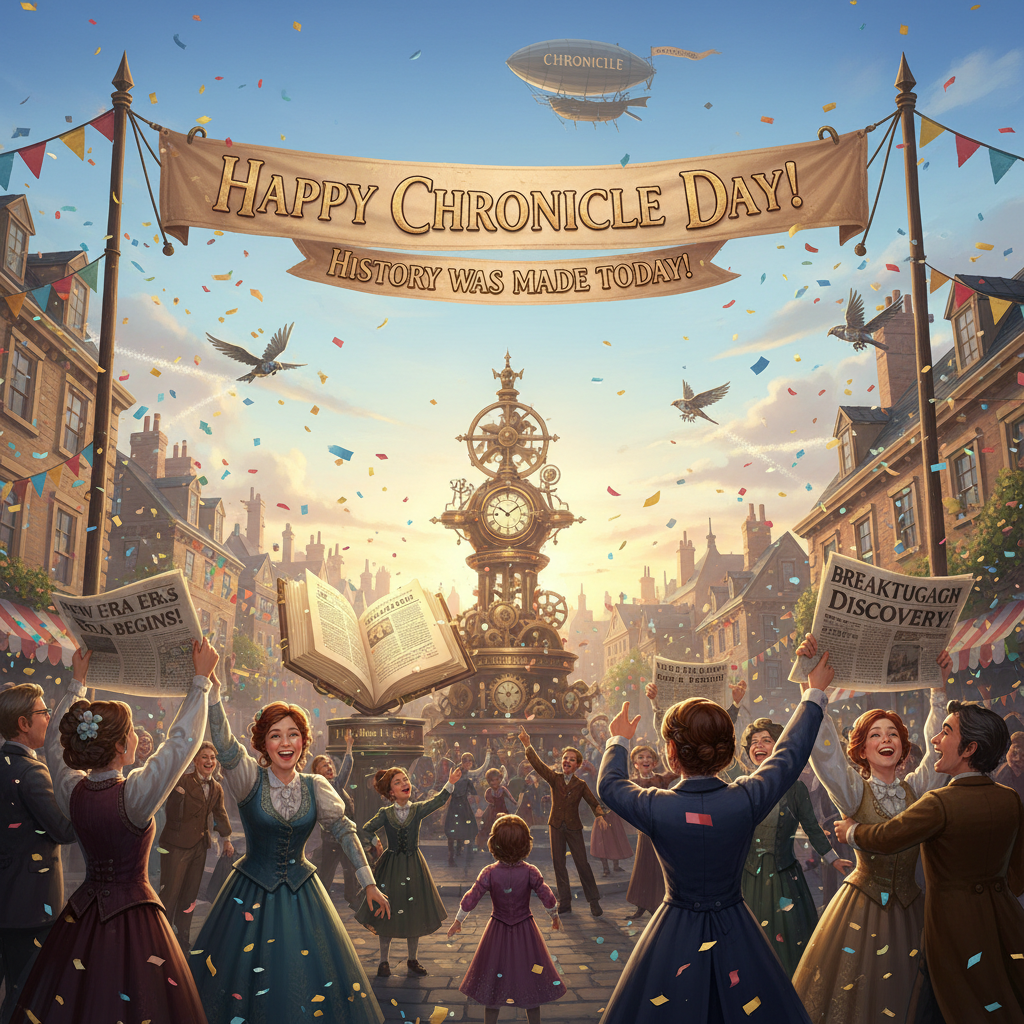 Happy Chronicle day. History was made today!

!nb