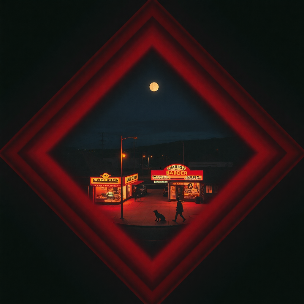 !fluxfast Edward Hopper Nighthawks, I'm a Hot Mess, Jamiroquai, Baseball Diamond, Concentric Spiral…