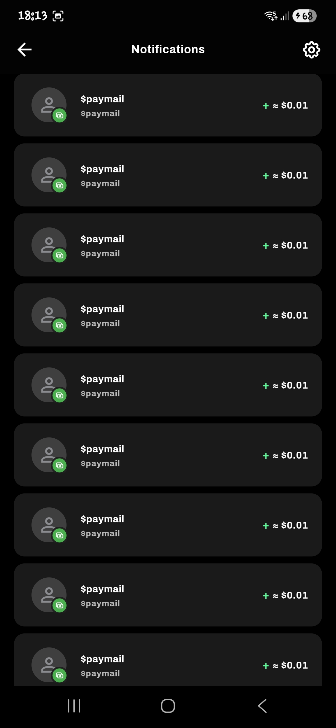 so every game you can earn upto 1000 sats depending on how well you do then they just stack up. the…