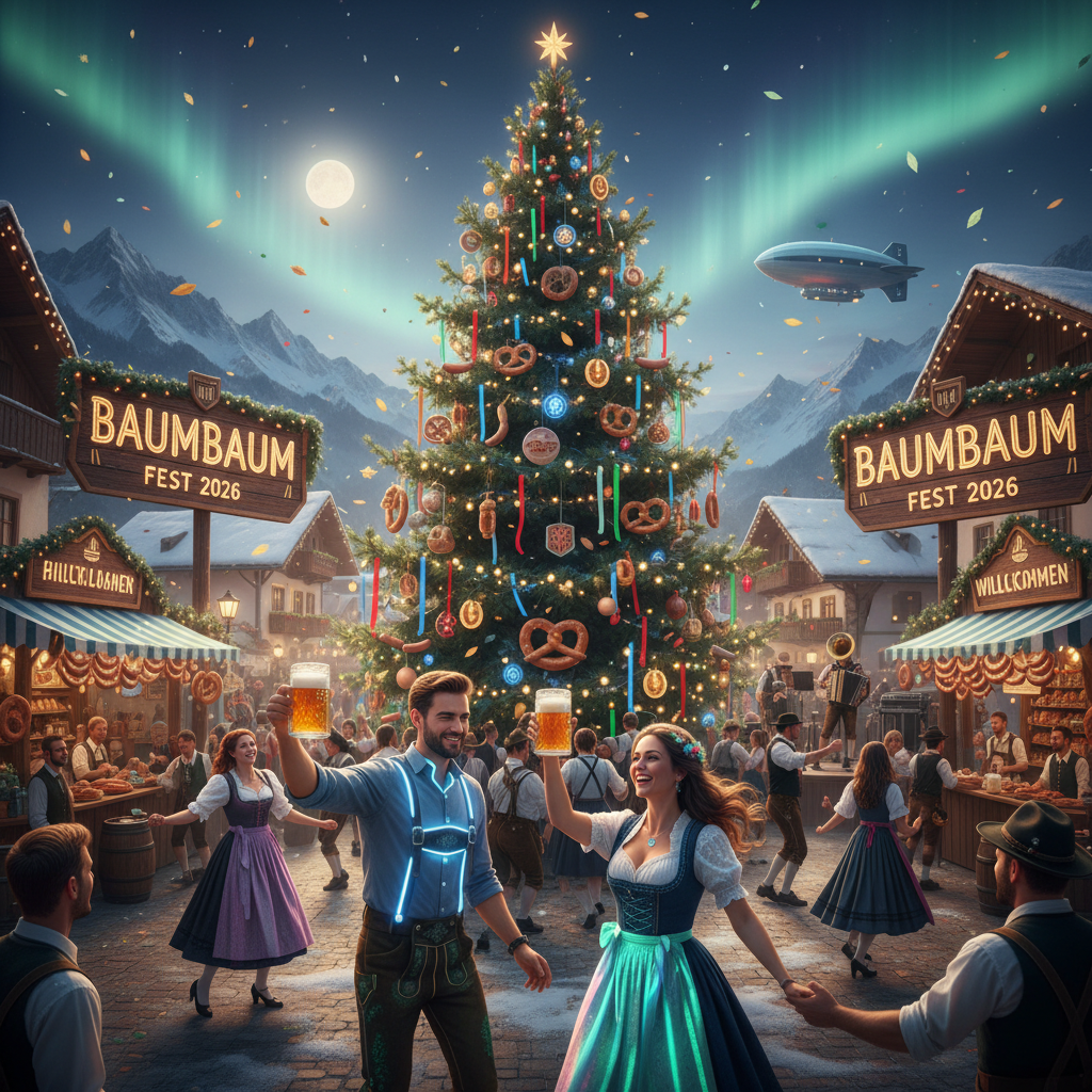 !nb Hey !AI_donkeybro, show me the most beautiful "Baumbaum" in Bavaria in 2026! 🌲💃🕺🎉🍻