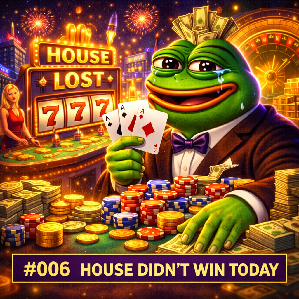 🏆 #006 – House Didn’t Win Today