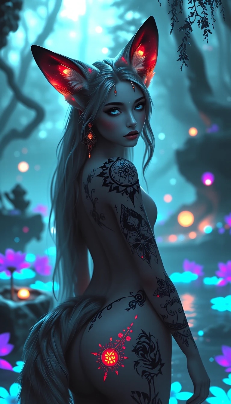 "Follow the Foxy" 🫦🦊🐈‍⬛
Today's challenge on Mirrorize AI is #uniquetattoo
Go try it out! 🎨
#Jinx via…