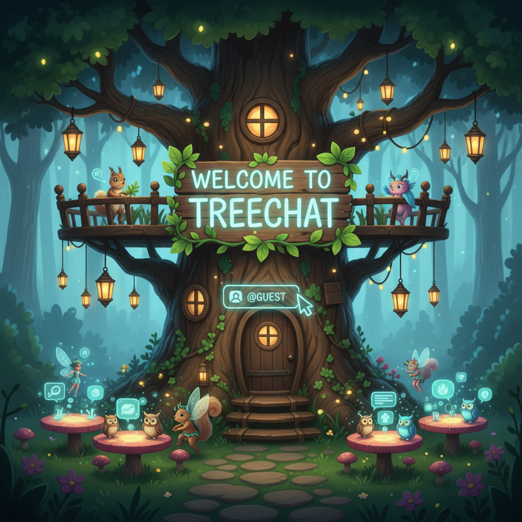 welcome to treechat @guest !nb