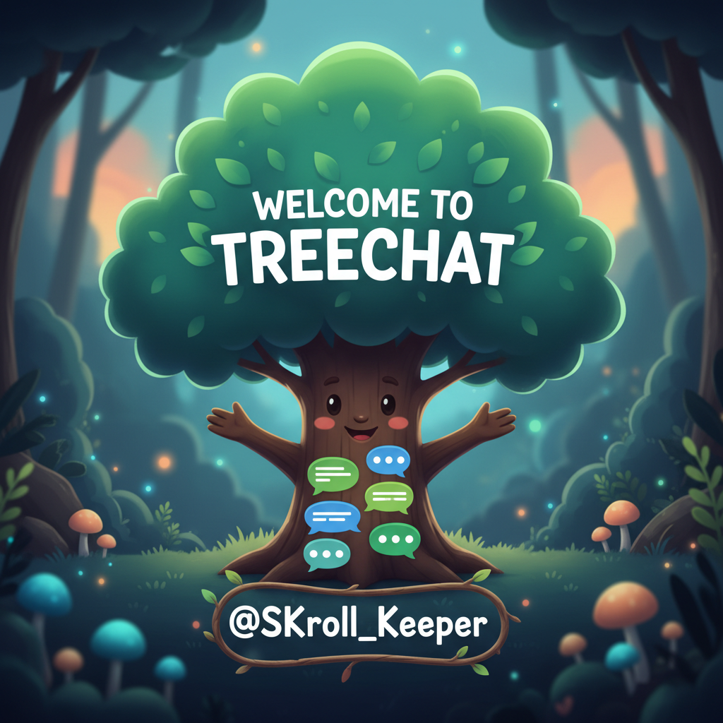 welcome to treechat @SKroll_Keeper !nb
