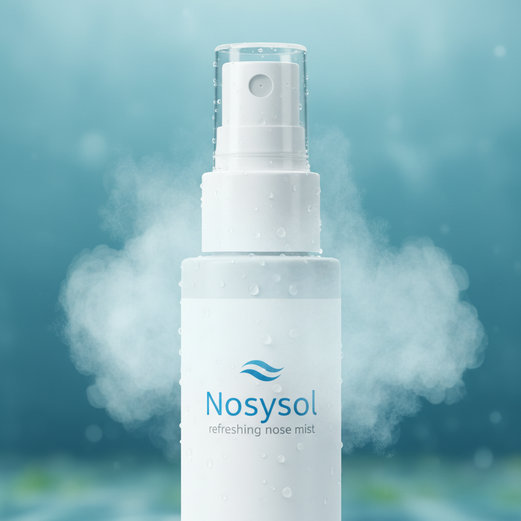 Nosysol simple logo refreshing nose mist!nb