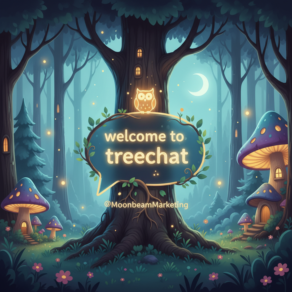 welcome to treechat @MoonbeamMarketing !nb