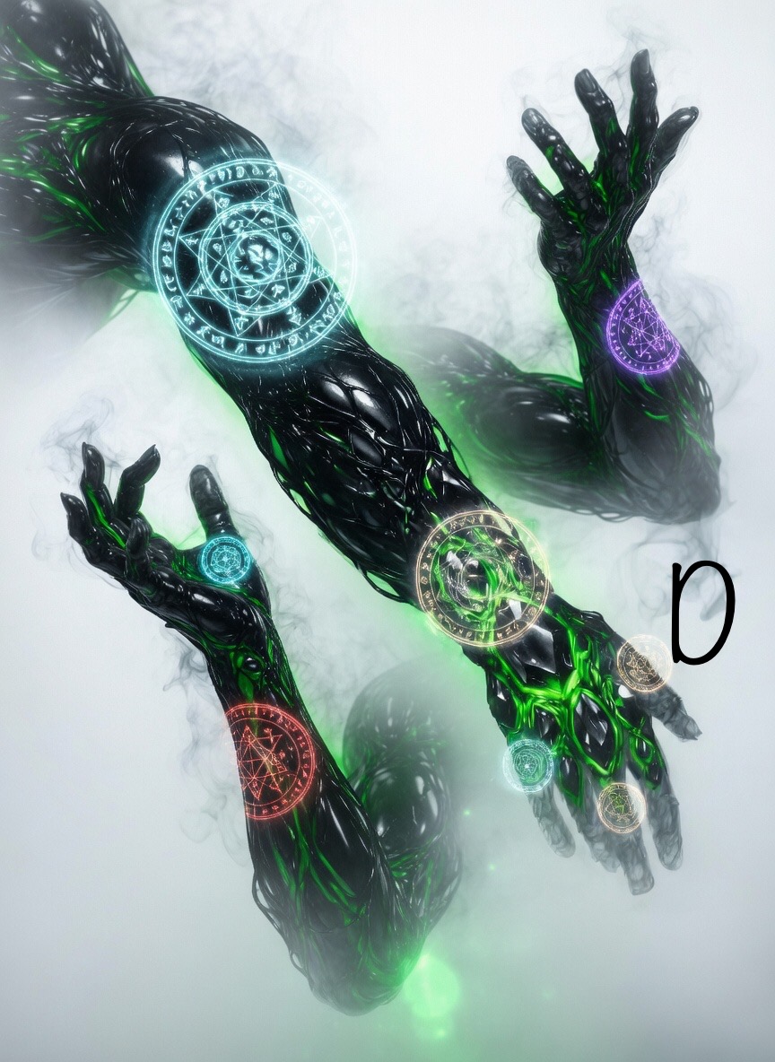 D. Gauntlets - above peak human condition physical enhancement.