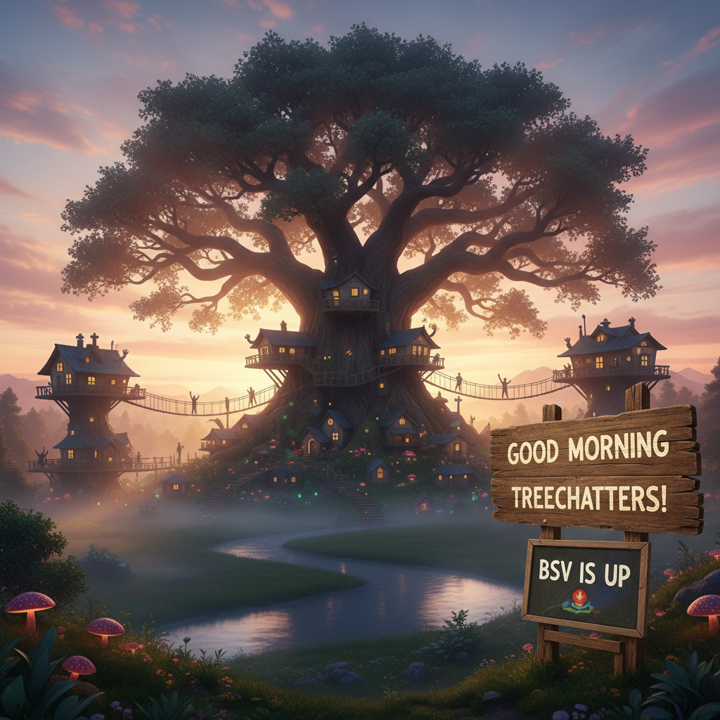 !nb Good morning treechatters!
BSV is up