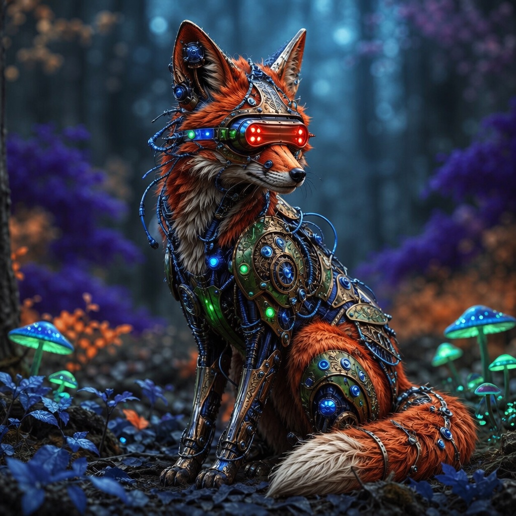🦊 Cyber Steampunk Fox 🦊
Cyber Beasts Collection 1 
If you send 1 BSV to my wallet, I'll send it to …