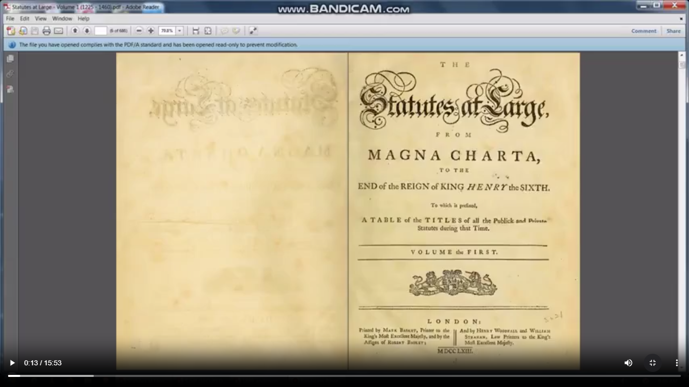PHOTO - Magna Charta