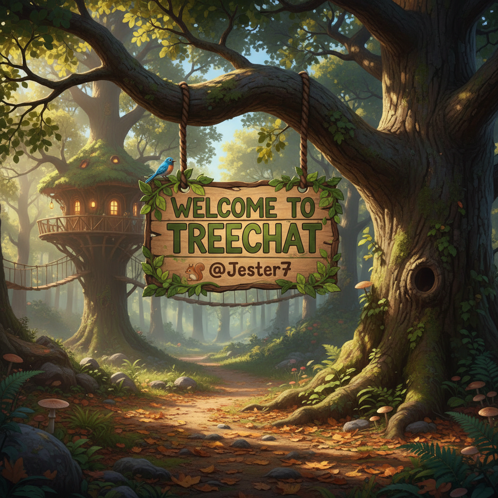 welcome to treechat @jester7 !nb
