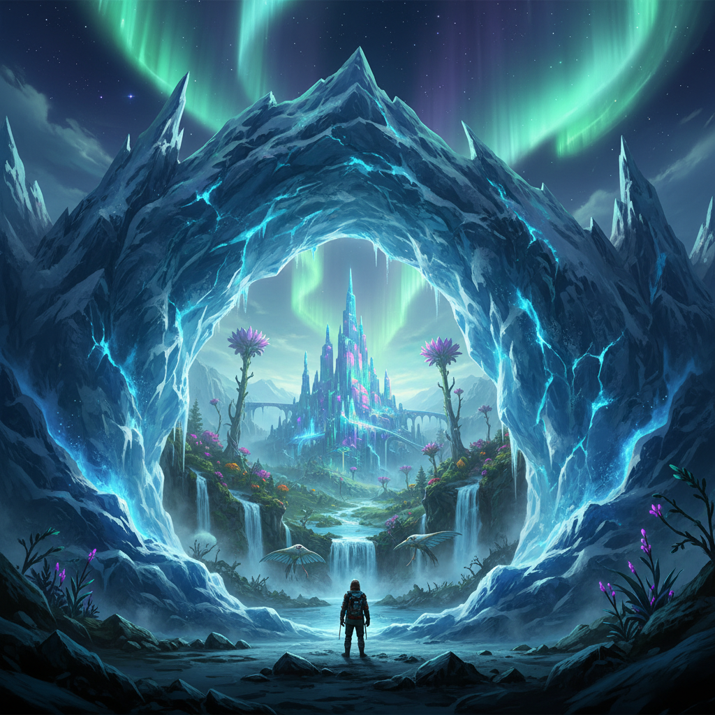 What’s hiding past that ice wall standing fifty stories tall? 
https://home.treechat.ai/p/6543f927-…