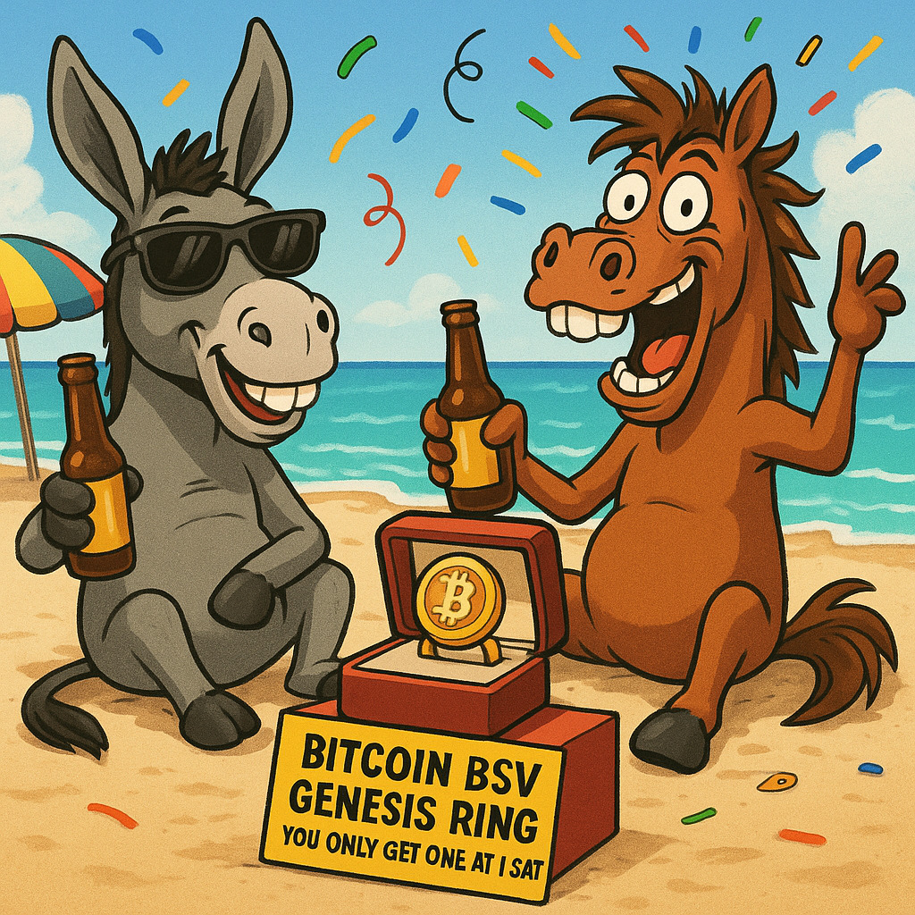 Welcome to the fantastic world of don- keys! 😎🫏🤪🐴🏖️🏖️🩴🩴🍻
#10 / 10.2 BSV