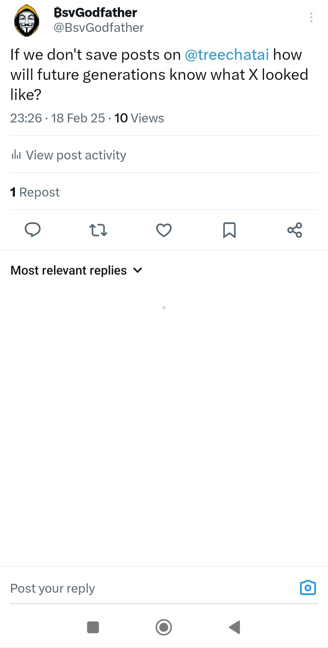 BsvGodfather post