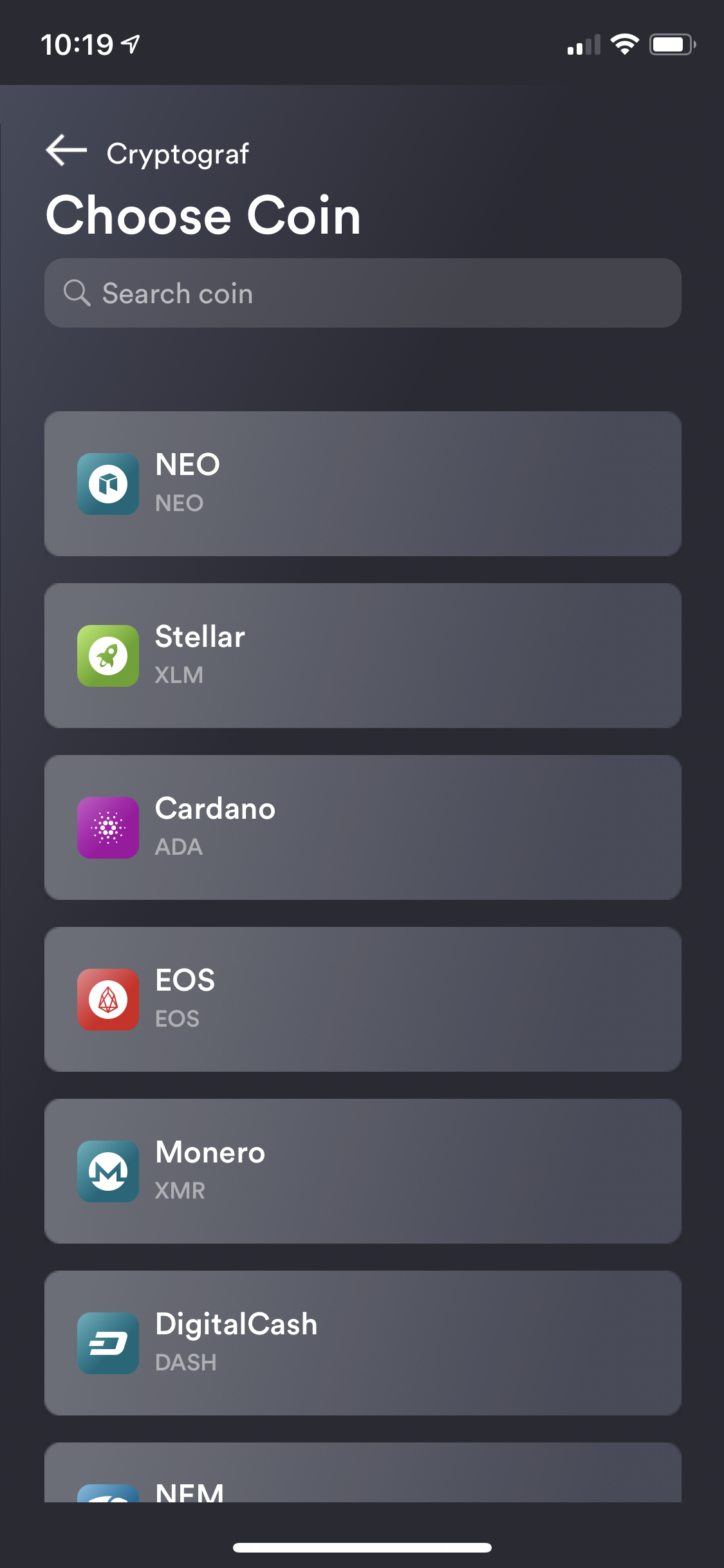 You can also track various coins by manually entering the Price Data Source (exchange price) as wel…