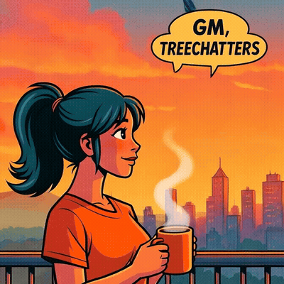 🕊️🦅☕GM, Treechatters ☕🦅🕊️
[[GM]]