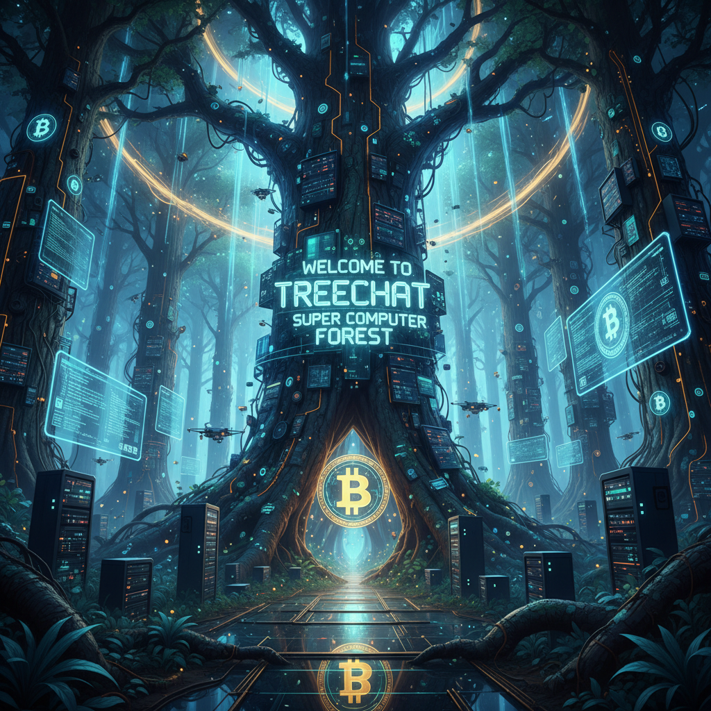 Welcome to treechat Bitcoin super computer forest.!nb
