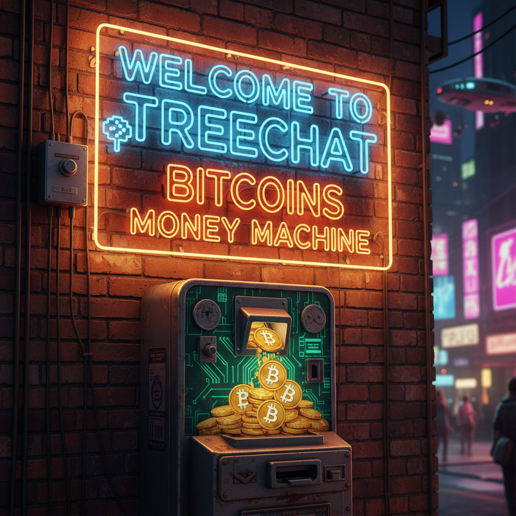 Welcome to treechat Bitcoins money machine.!nb