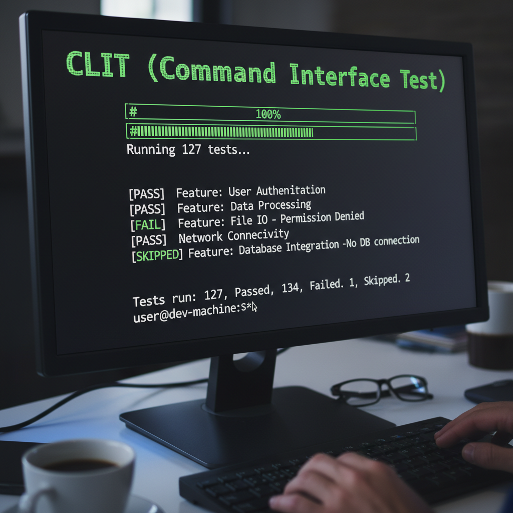 !nb My CLIT
(Command Line Interface Test)