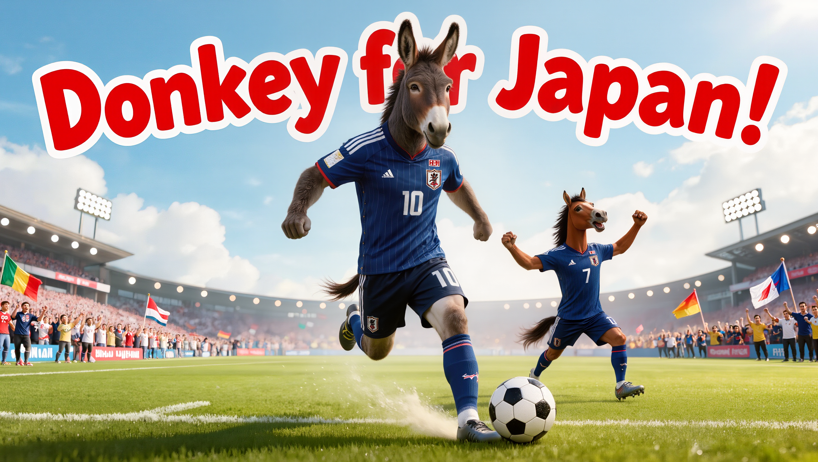 Stupid Things2026 IAAI-FIFA World Cup 2026 ⚽️🇯🇵
!ai_donkeybro for Team Japan 📺🍿⚽️🇺🇸 🇨🇦 🇲🇽 🤪🫏🤪🐴🎉🍻
Comedy b…