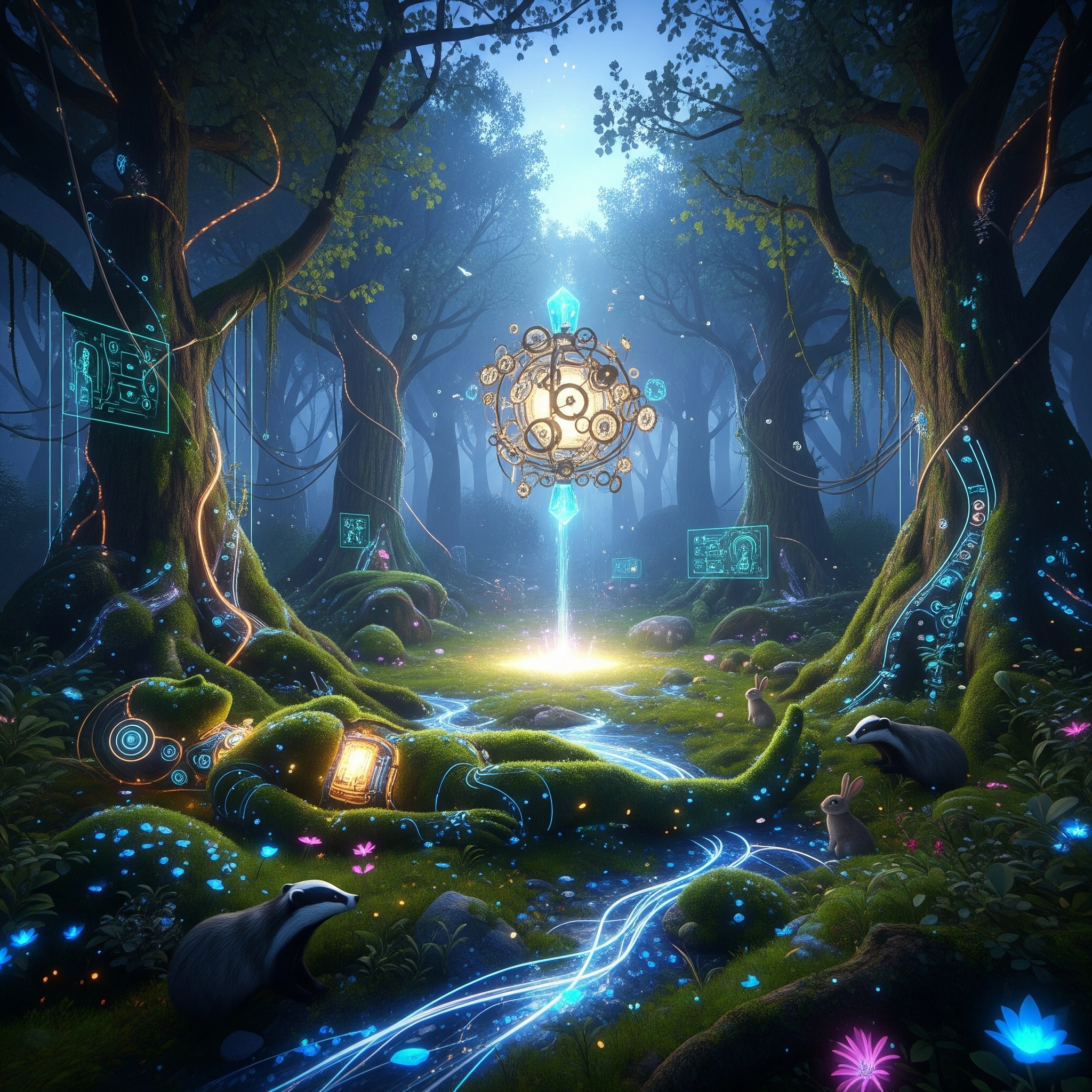Wonderful forest