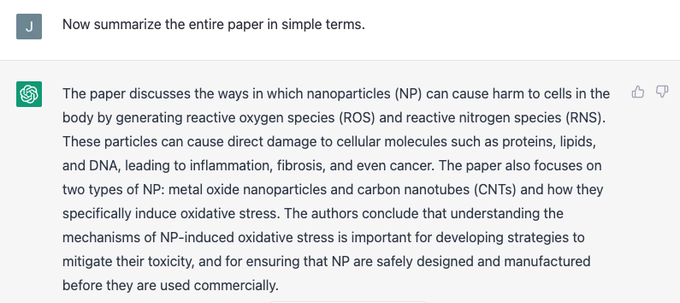 Summary run through ChatGPT