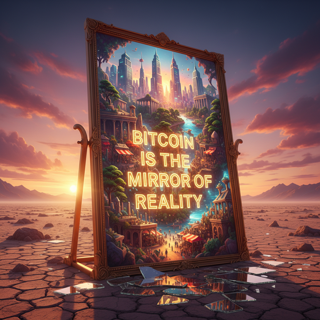 BITCOIN IS THE MIRROR OF REALITY!nb