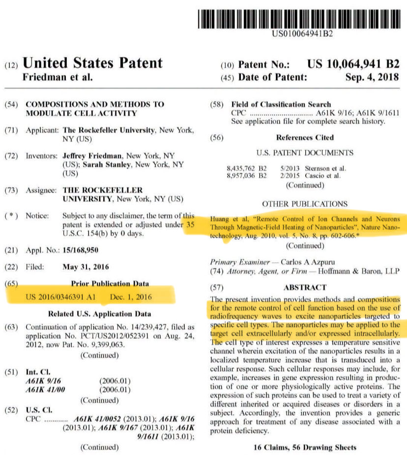 Rockefeller patent!