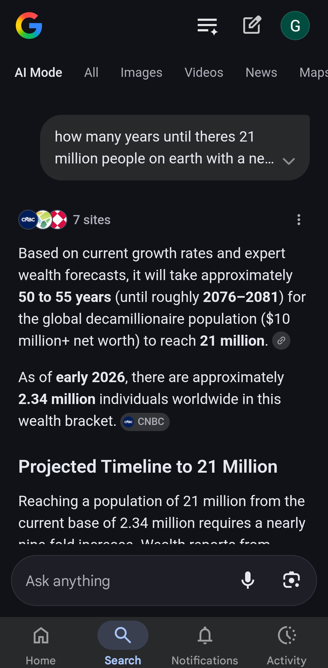 If a sizable portion of the estimated 21 million decamillionares in 50 years time want one Bitcoin …