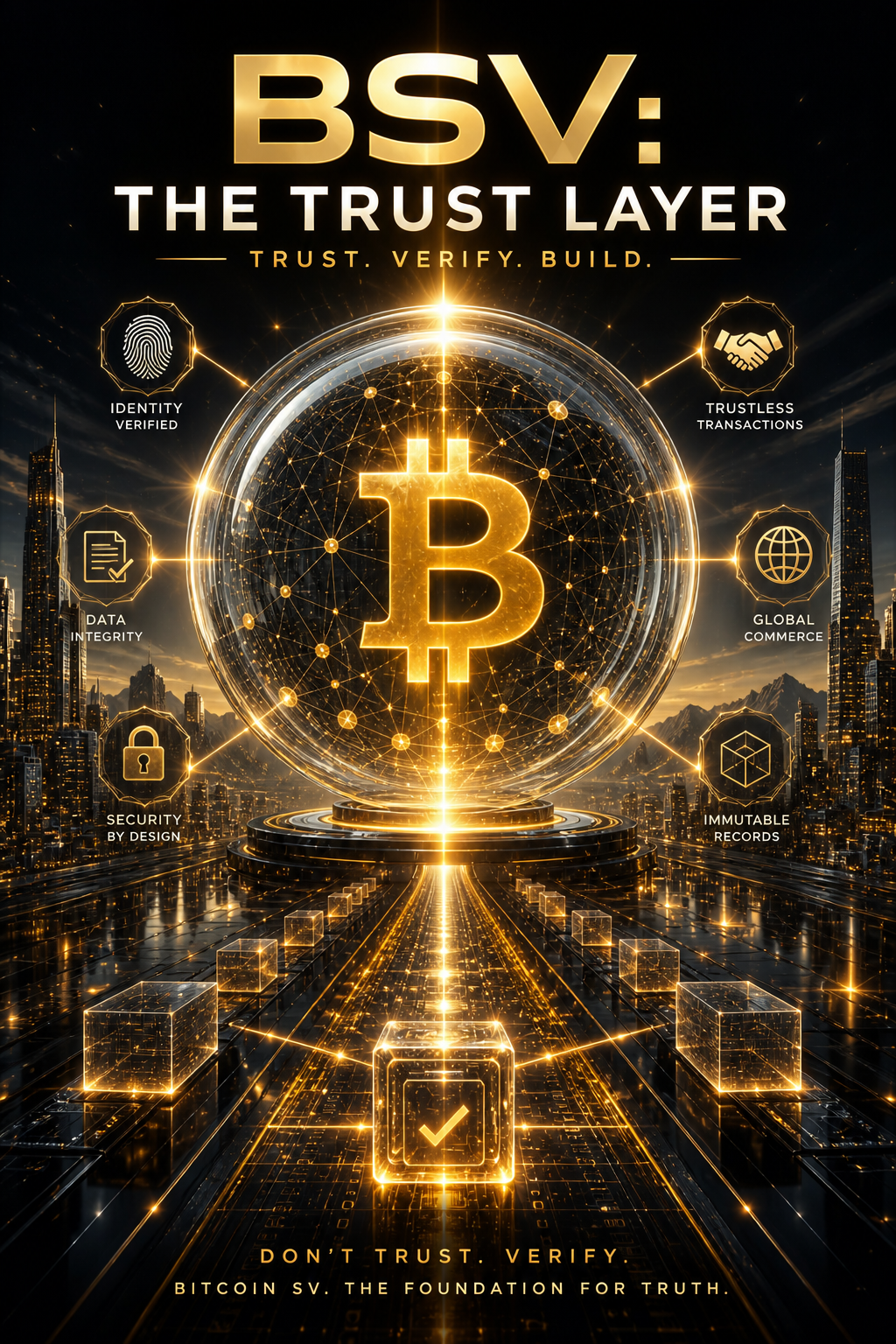 🚨✨ LIVE ON TREECHAT ✨🚨
🟠 INTRODUCING — BSV: THE TRUST LAYER 🟠
Created live, in real time — right he…